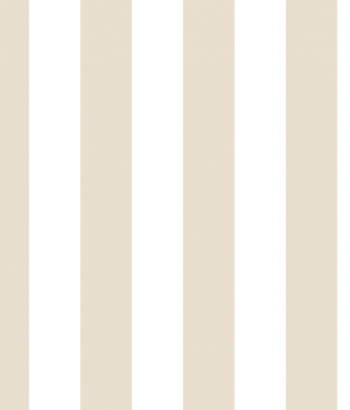 Brede striber beige faded - tapet - 10x0,53 m - fra GALERIE