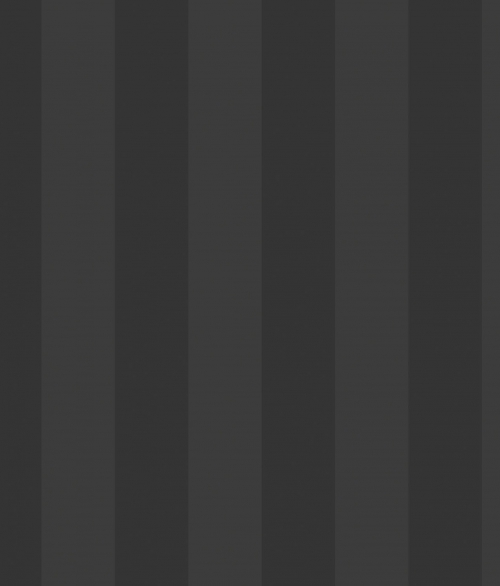 Brede striber sort og mørk grå - tapet - 10x0,53 m - fra GALERIE