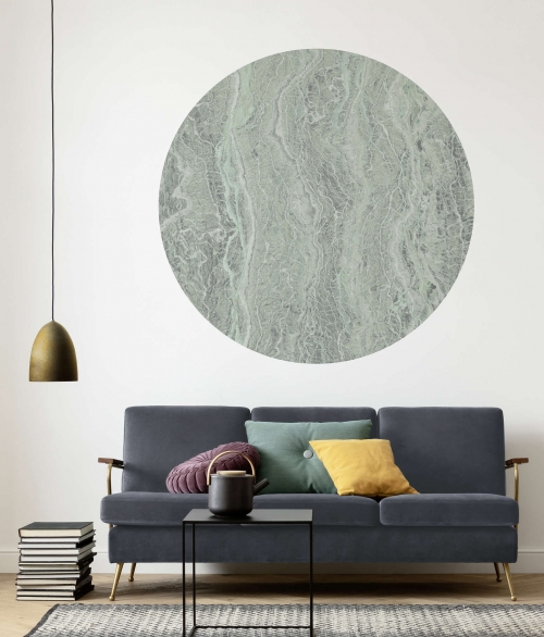 Green Marble - Wallsticker - 1,25x1,25 m - fra Komar