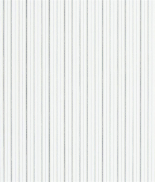 Marfield Stripe blå/linen - tapet - 10x0.52m - fra Ralph Lauren