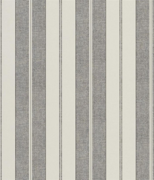 Monteagle Stripe slate - tapet - 10x0.52m - fra Ralph Lauren