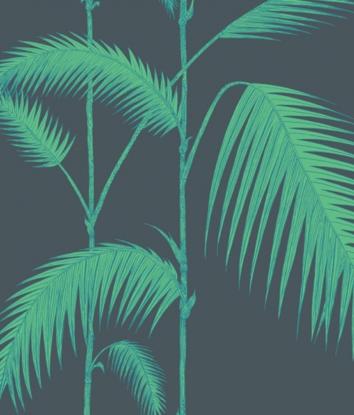 Palm Leaves dark green - tapet - 10,05x0,52 m - fra Cole & Son 