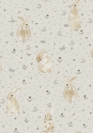 Bunny Field sand - tapet - 10.05x0.50m - fra Rebel Walls