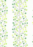 Berry Tree Grøn og lime - tapet - 10,05x0,52 m - fra Scion
