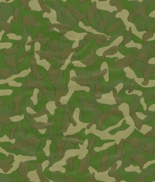Camouflage - selvklæbende folie - 45x200 cm - fra Tapetcompagniet 