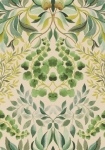 Karakusa emerald - tapet - 10x0,52 m - fra Designers Guild