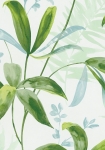 Jungle Chic 377041 grøn/hvid - tapet - 10.05x0.53m - fra Architects Paper