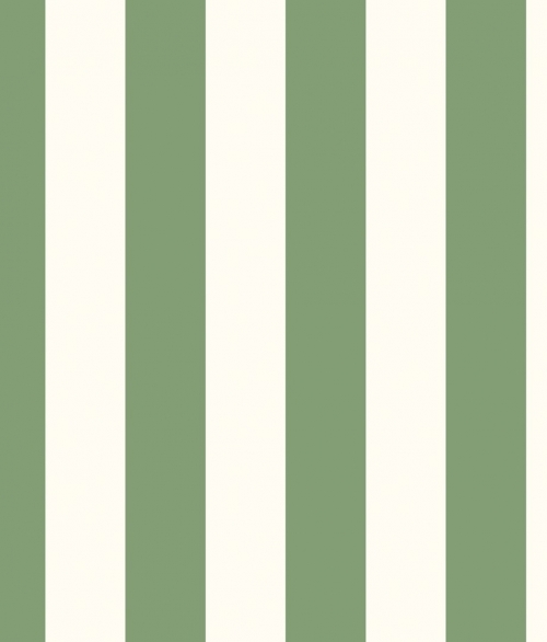 Awning Stripe grøn - tapet - 10.00x0.53m - fra GALERIE