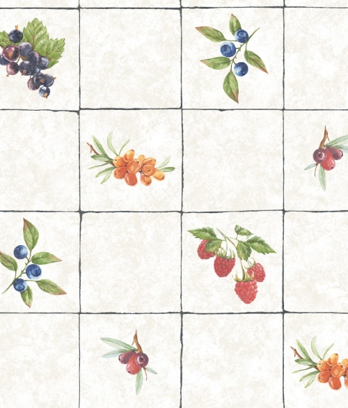 Fruit tile G45417  - tapet - 10.00x0.53m - fra GALERIE