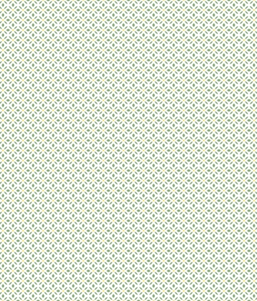 Leaf Dot Spot grøn - tapet - 10.00x0.53m - fra GALERIE