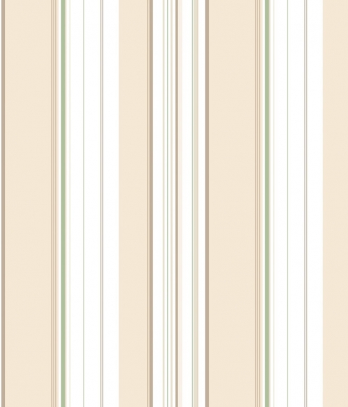 Multi Stripe beige - tapet - 10.00x0.53m - fra GALERIE