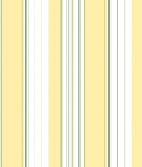 Multi Stripe gul - tapet - 10.00x0.53m - fra GALERIE