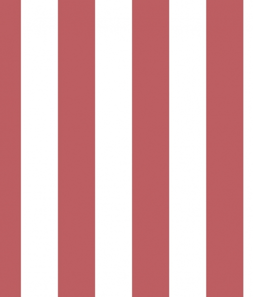 Awning Stripe rød - tapet - 10.00x0.53m - fra GALERIE