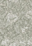Malin grøn - tapet - 10.05x0.53m - fra Sandberg