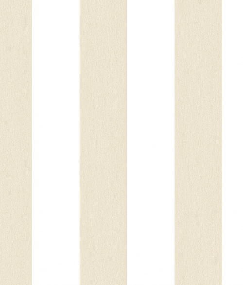 Brede striber beige faded - tapet - 10x0,53 m - fra GALERIE