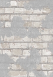 Bricks and cement - tapet - 10,05x0,53 m - fra Tapetcompagniet 