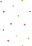 Dots primary - tapet - 10.00x0.53m - fra GALERIE