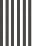 Regency Stripe sort - tapet - 10.00x0.53m - fra GALERIE