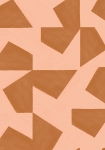 Twist pink/terracotta 318041 - tapet - 10x0.52m - fra Eijffinger