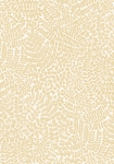 Bladverk gul - tapet - 10.05x0.53m - fra Borås