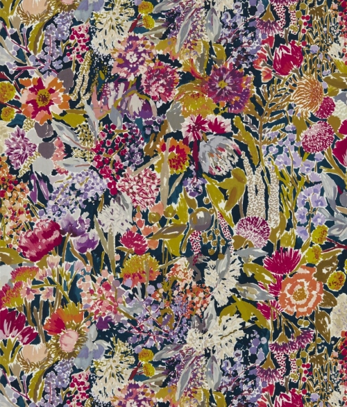 Sanguine floral - tapet - 10.05x0.686m - fra Harlequin