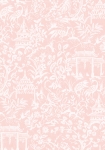 Garden Toile rosa - tapet - 10x0,53 m - fra GALERIE