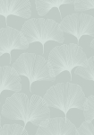 Ginkgo leaves grå - tapet - 10,05x0,53 m - fra ESTA HOME