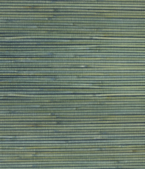 Natural Wallcoverings 3 grøn, blå, pastel - tapet - 5.50x0.91m - fra Eijffinger