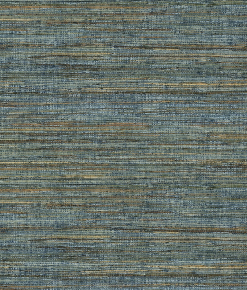 Natural Wallcoverings 3 blå, pastel, brun - tapet - 5.50x0.91m - fra Eijffinger