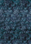 Botanique Bleu - fototapet - 280x300 cm - fra Komar 