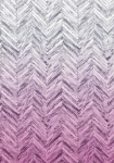 Herringbone Pink - fototapet - 250x400 cm - fra Komar 
