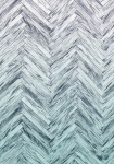 Herringbone Mint Panel - fototapet - 250x100 cm - fra Komar 