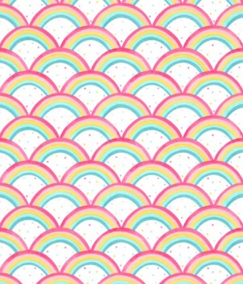 Rainbow Brights multi - tapet - 10.05x0.52m - fra Harlequin