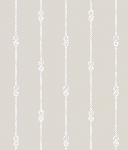 Knot stripe lys grå - tapet - 10,05x0,53 m - fra Borås