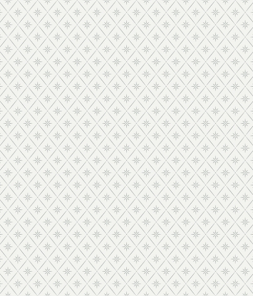 Windrose hvid og grå - tapet - 10,05x0,53 m - fra Borås