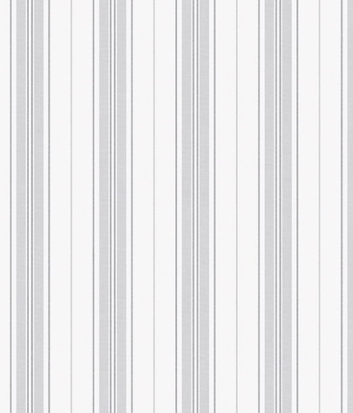 Hamnskär Stripe grå og hvid - tapet - 10,05x0,53 m - fra Borås