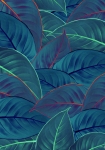 Foliage - fototapet - 250x200 cm - fra Komar 