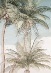 Palm Oasis - fototapet - 2,8x2 m - fra Tapetcompagniet