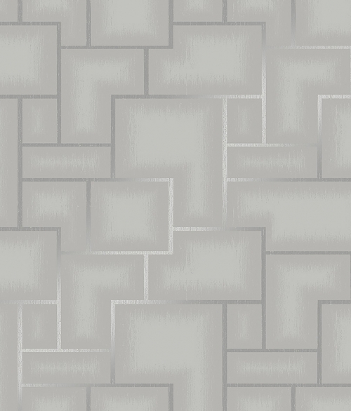 Tribeca grå - tapet - 10.05x0.53 - fra Borås