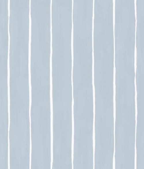 Marquee Stripes vandet grå/blå - tapet - 10x0,52 m - fra Cole & Son 