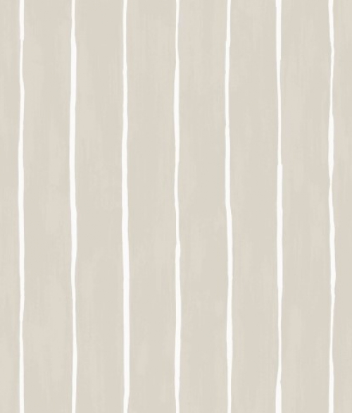 Marquee Stripes vandet sand/brun - tapet - 10x0,52 m - fra Cole & Son 