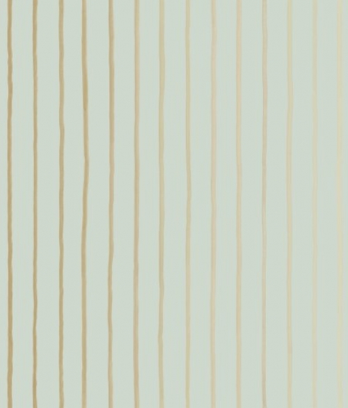 Marquee Stripes guld/grøn - tapet - 10x0,52 m - fra Cole & Son 