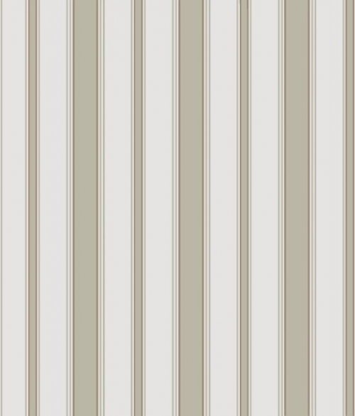 Marquee Stripes beige/grøn/brun - tapet - 10x0,52 m - fra Cole & Son 