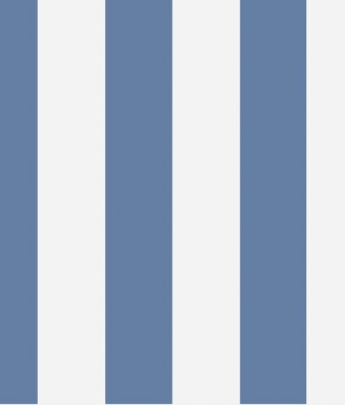 Marquee Stripes mørkeblå - tapet - 10x0,53 m - fra Cole & Son 