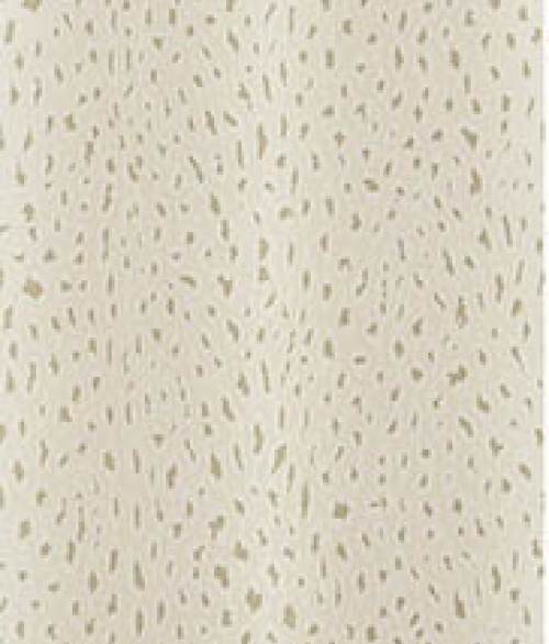 Hvid velour - tapet - 10x0,52 m - fra Ralph Lauren 