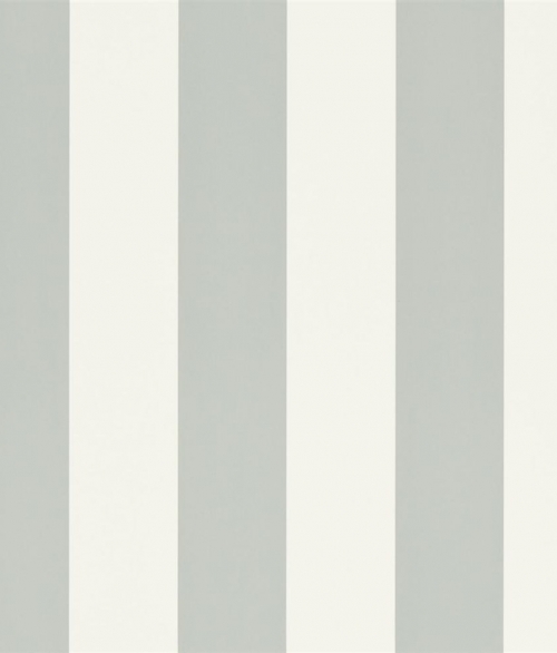 Spalding Stripe hvid/dove - tapet - 10x0.52m - fra Ralph Lauren