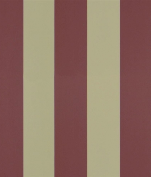 Spalding Stripe rosewood - tapet - 10x0.52m - fra Ralph Lauren