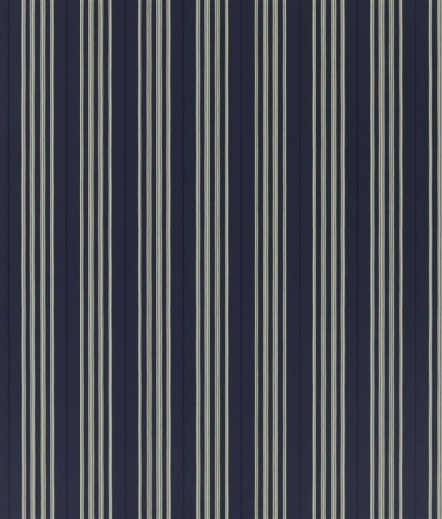 Palatine Stripe midnight - tapet - 10x0.52m - fra Ralph Lauren