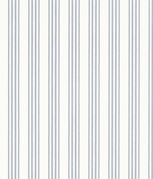 Palatine Stripe porcelain blå - tapet - 10x0.52m - fra Ralph Lauren