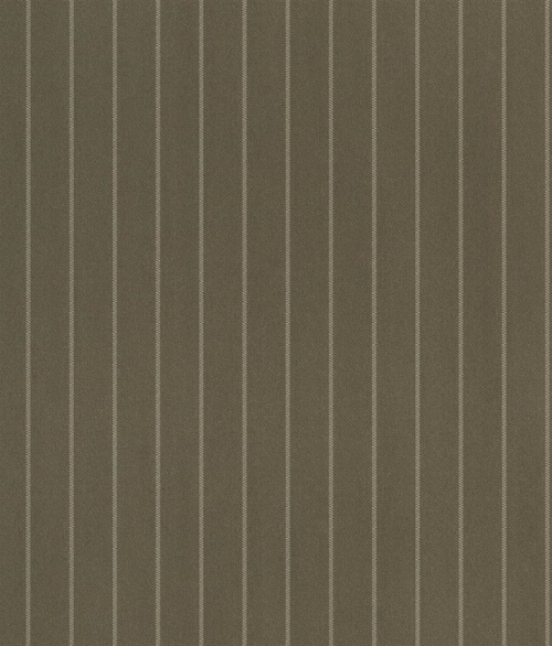 Langfrod Chalk Stripe khaki - tapet - 10x0.52m - fra Ralph Lauren